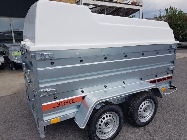 750 kg Dual-Axle Luggage Trailer – No E Permit Needed | Canada & Worldwide